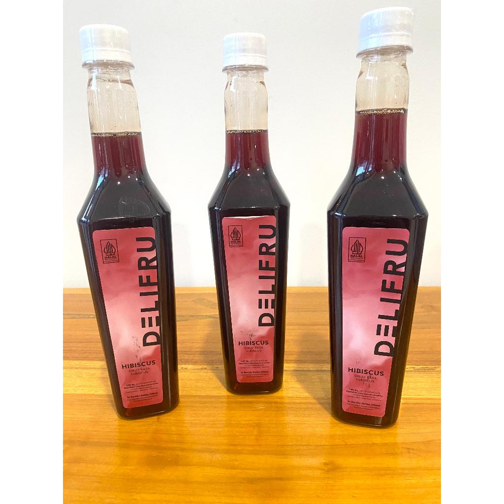 

Delifru Syrup Hibiscus 500ML - Sirup Hibiscus Premium 500 MILI