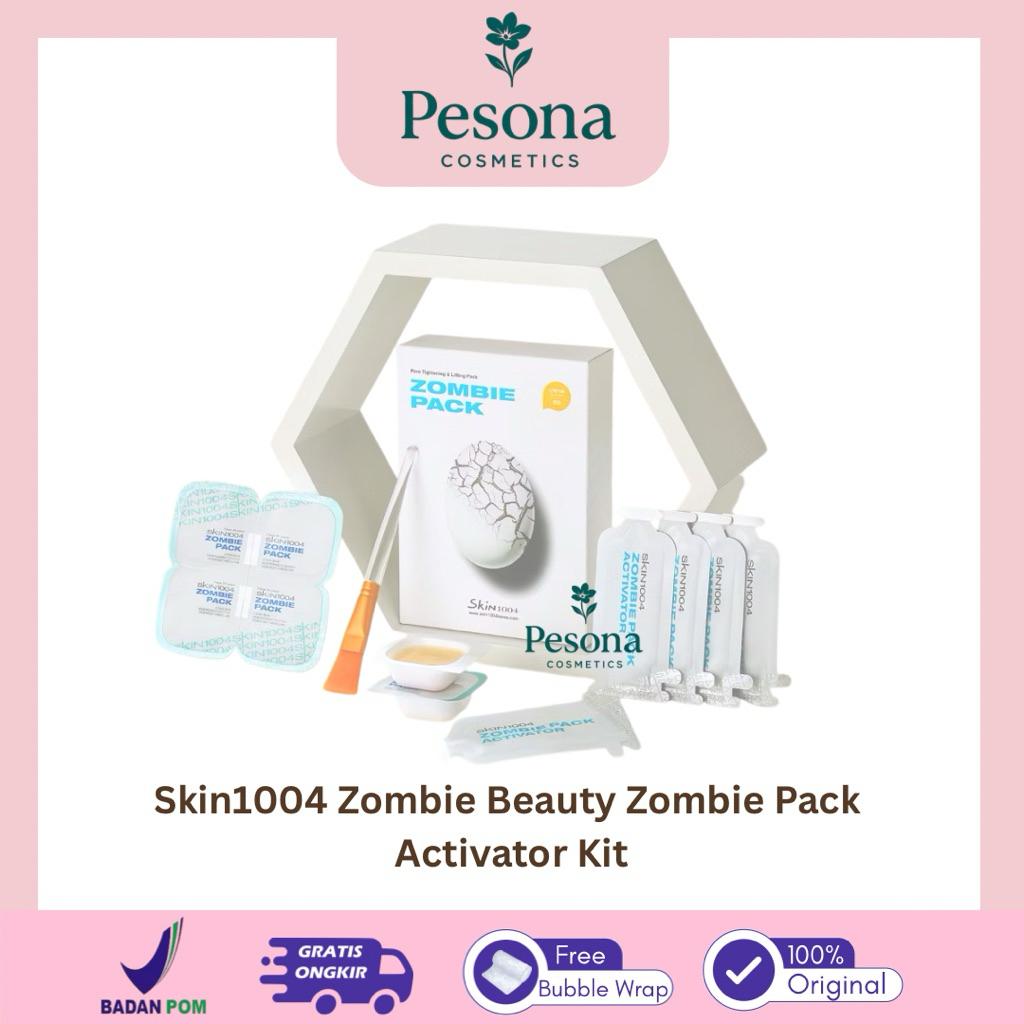 ZOMBIE BEAUTY by SKIN1004 Zombie Pack & Activator Kit - Masker Mengencangkan Wajah