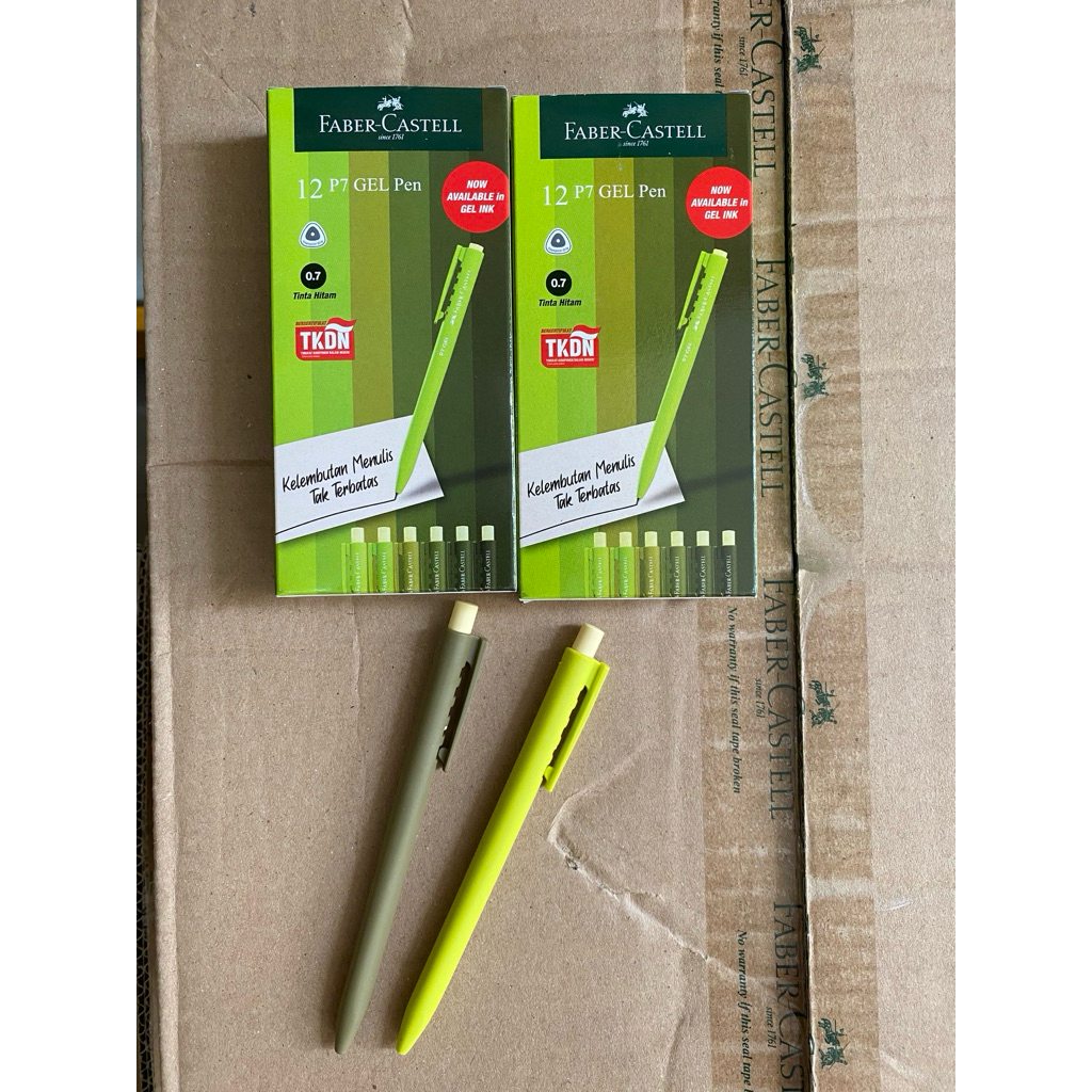 

promo pulpen p7 fabercastell (1 lusin)