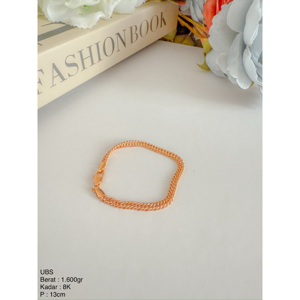 Gelang Emas Anak Rantai UBS 8k/375