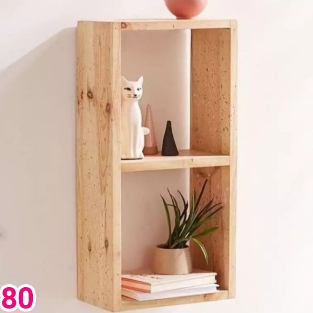 Rak dinding minimalis/rak dinding persegi panjang sekat