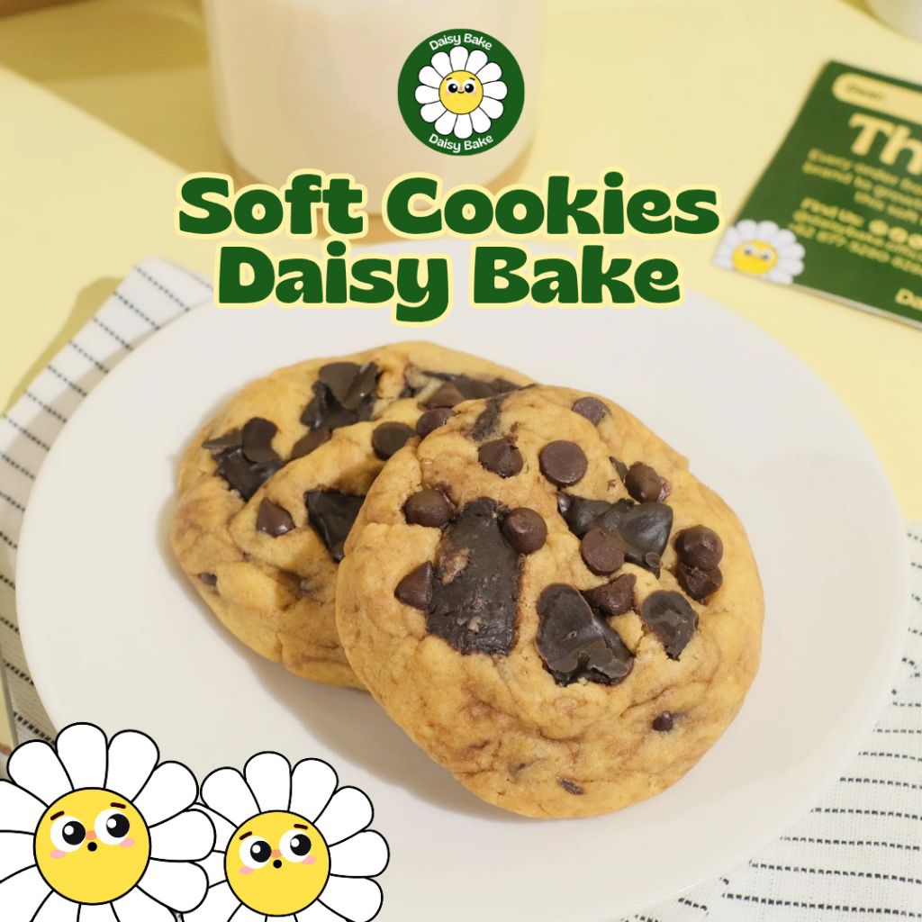 

Soft Cookies 100% Butter Daisy Bake
