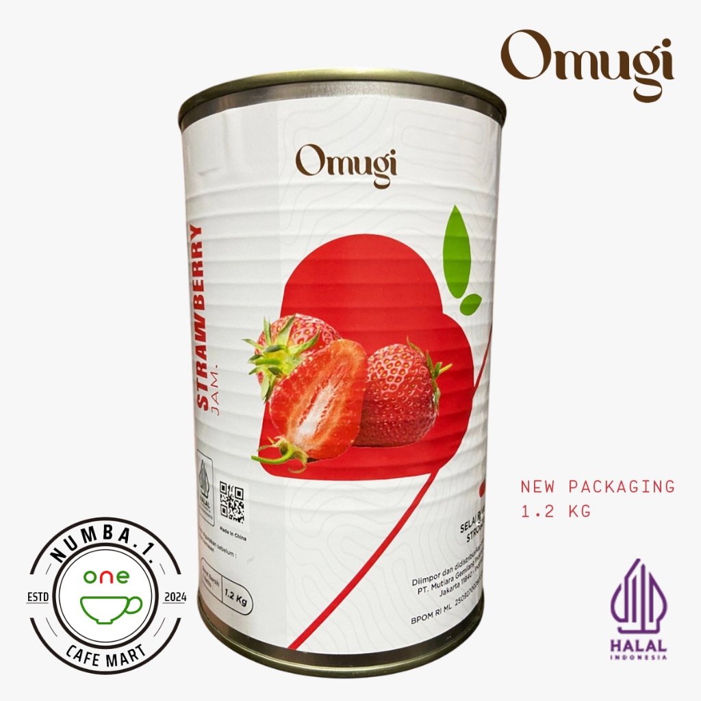 

Techaddict Store 1.2 Kg Omugi Strawberry Jam (Topg Minuman Strawberry/Stoberi) New