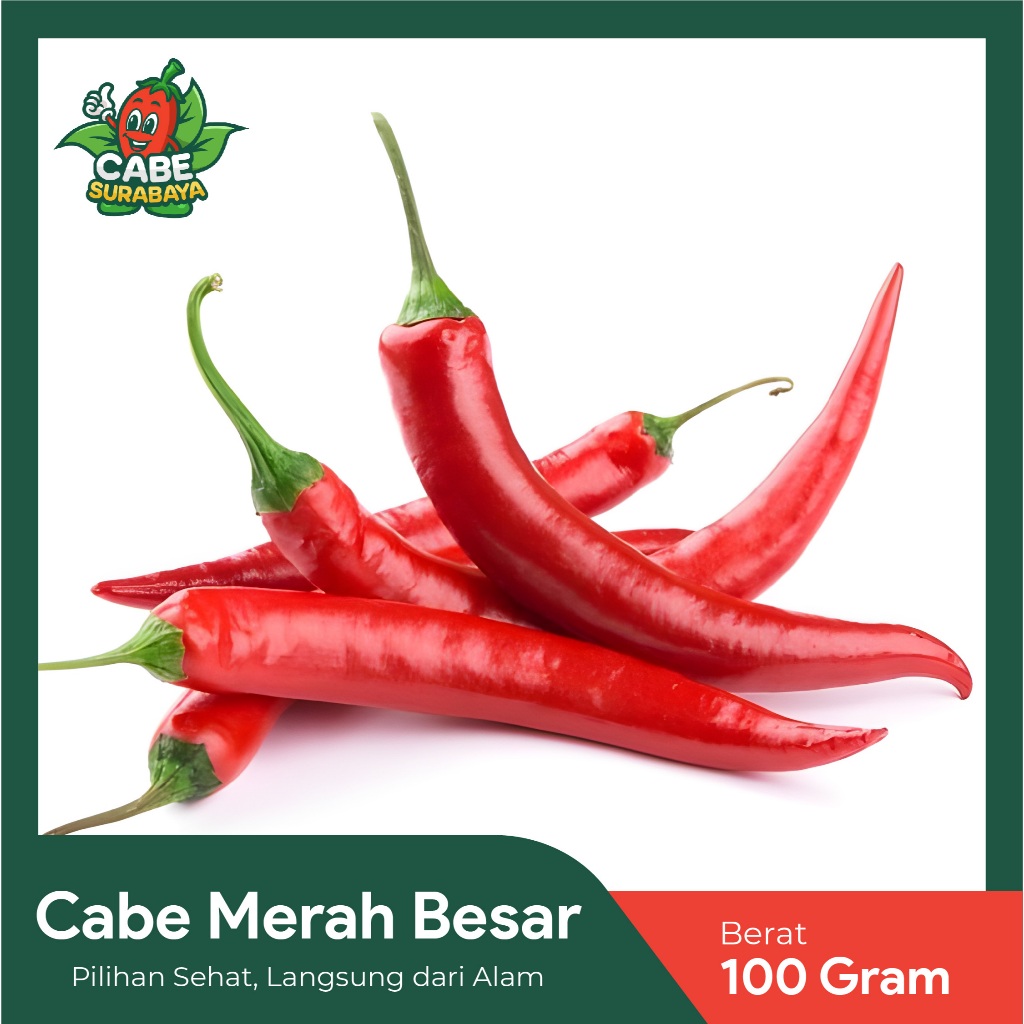 

Cabe Merah Besar Fresh 100 Gram