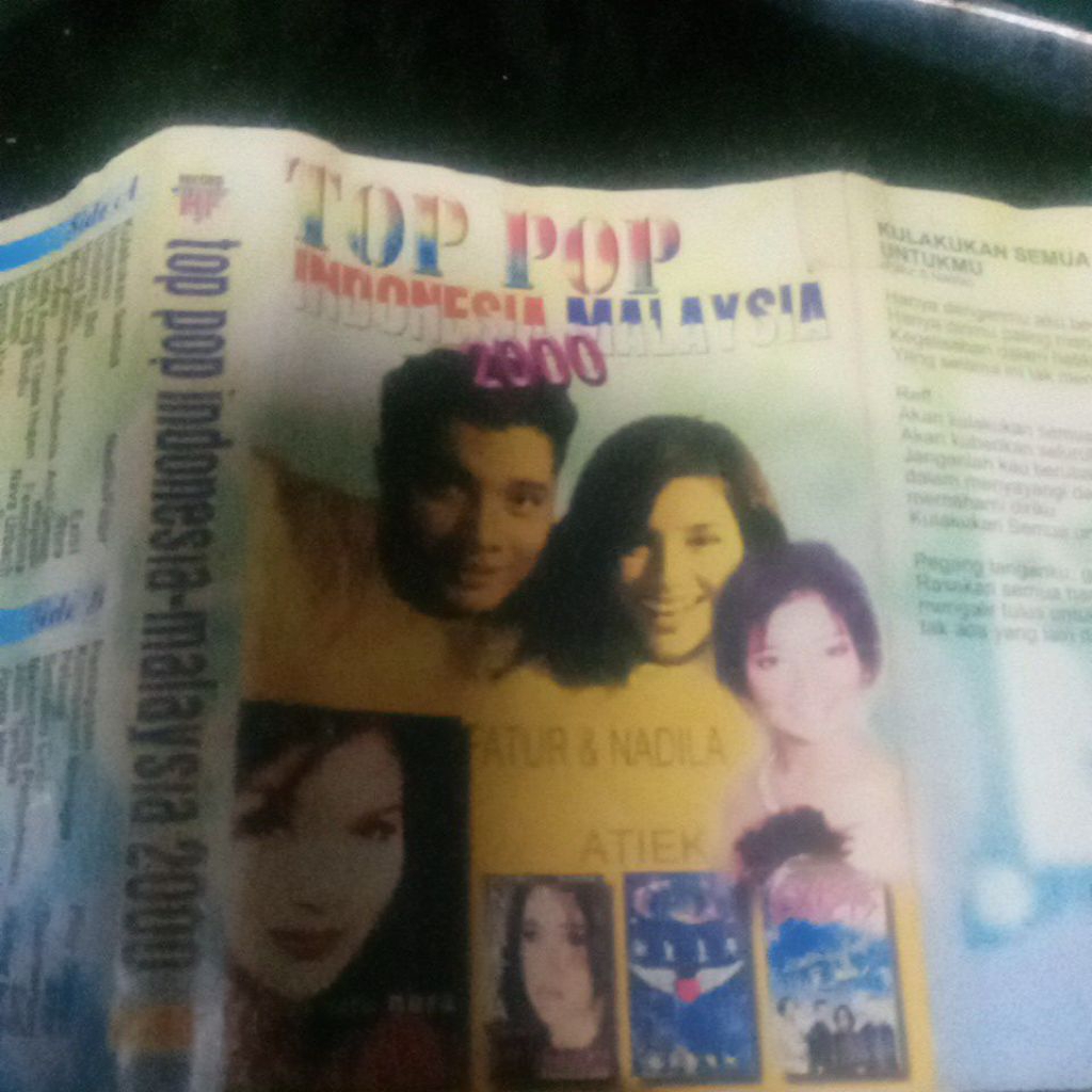 kaset pita TOP POP INDONESIA MWLAYSIA C42