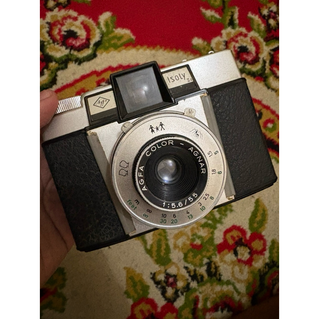 kamera medium format agfa isoly 2
