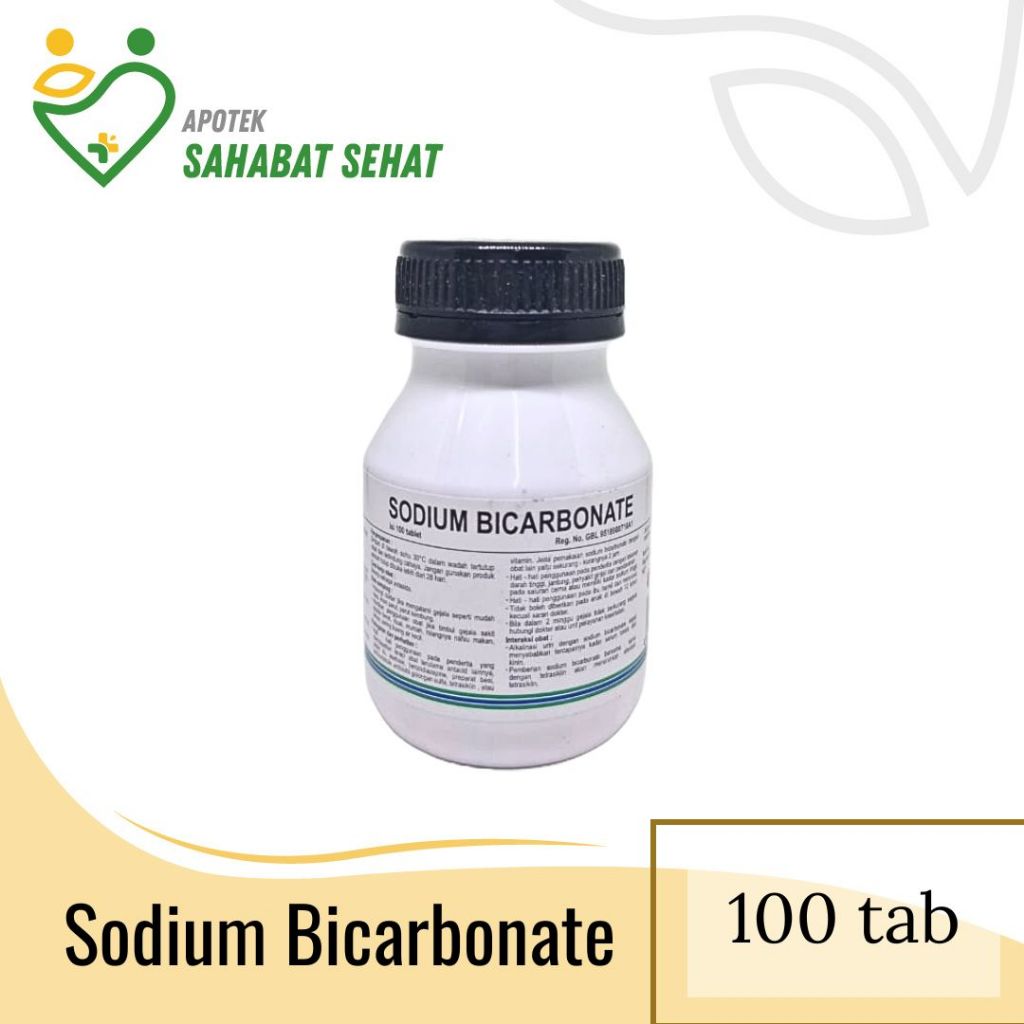 Natrium Bikarbonat | Sodium Bicarbonate with Etabion 100 Tablet