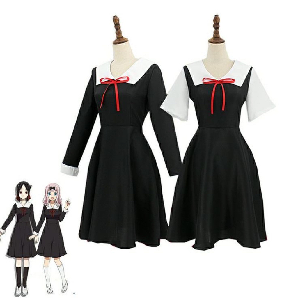 (PRELOVED) COSTUME COSPLAY KAGUYA SHINOMIYA / CHIKA FUJIWARA XXL SEIFUKU + PITA KAGUYA