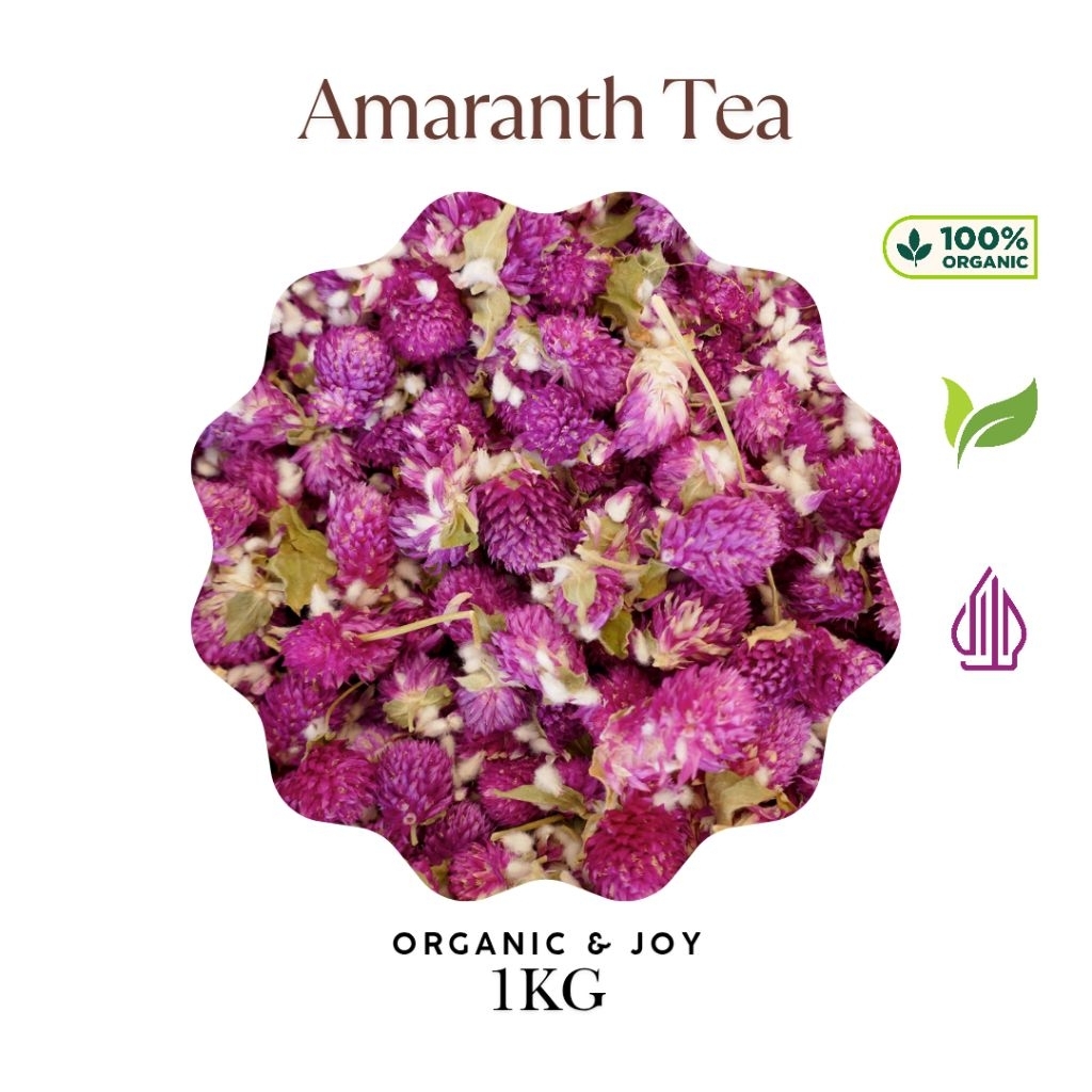 

1kg Globe Amaranth Tea/Teh Bunga Kenop