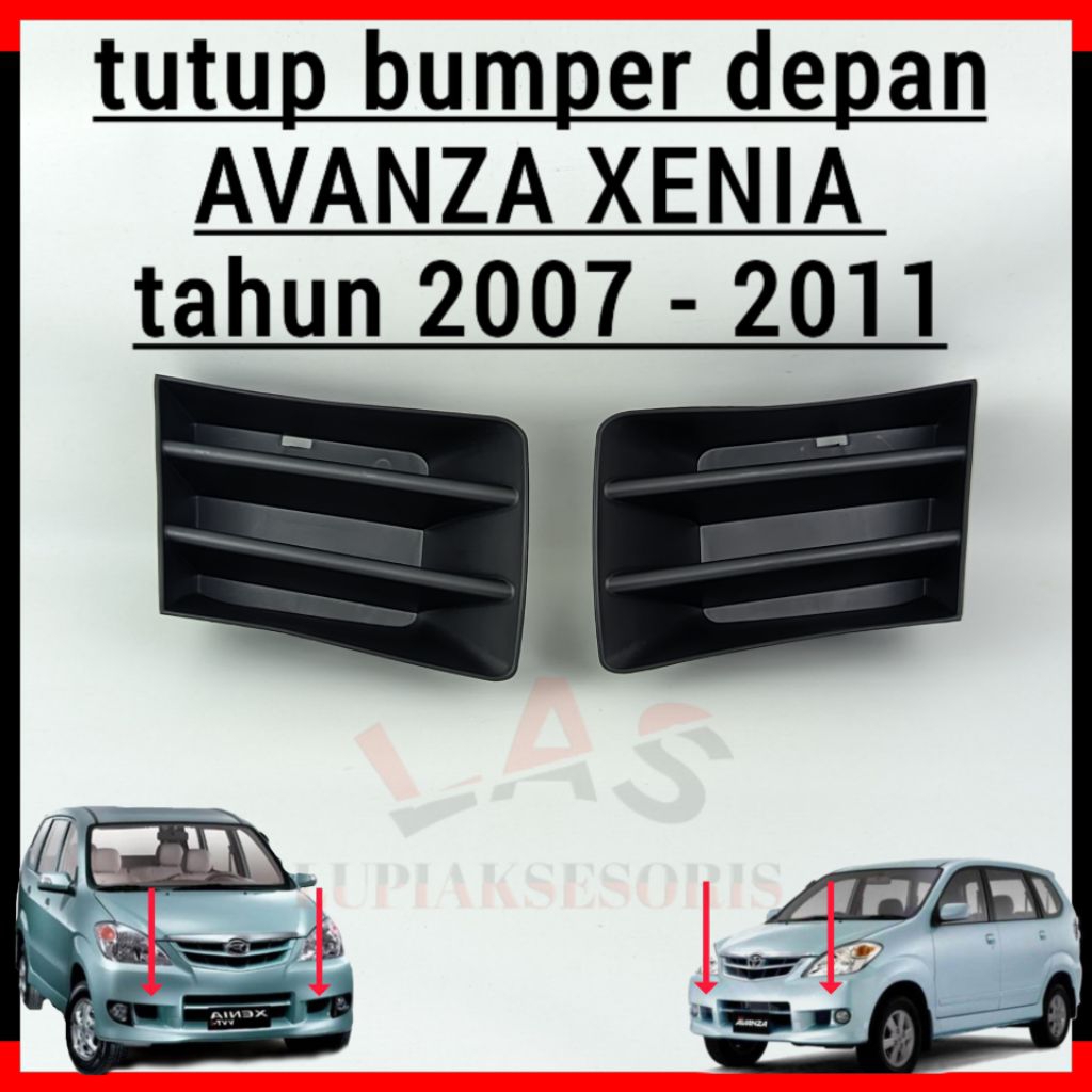 TUTUP BUMPER DEPAN AVANZA / XENIA OLD 2007 - 2011 KISI GRILL BUMPER DEPAN AVANZA XENIA LAMA