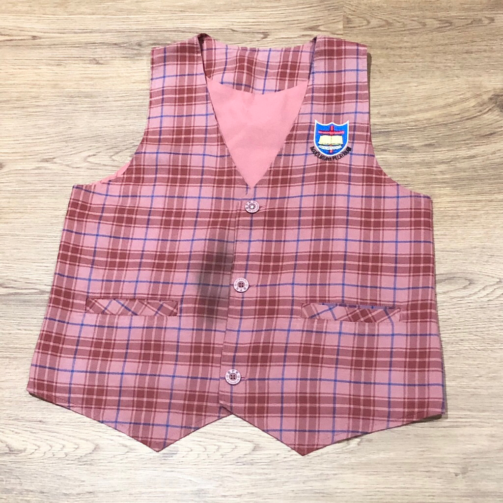 Seragam Rompi Sekolah Penabur Rompi Penabur Preloved