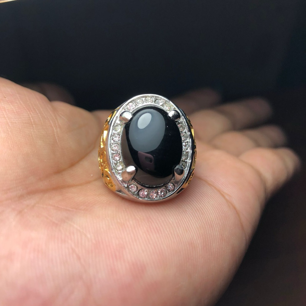 Cincin Batu Pettirr Hitam Asli Kalimantan 03