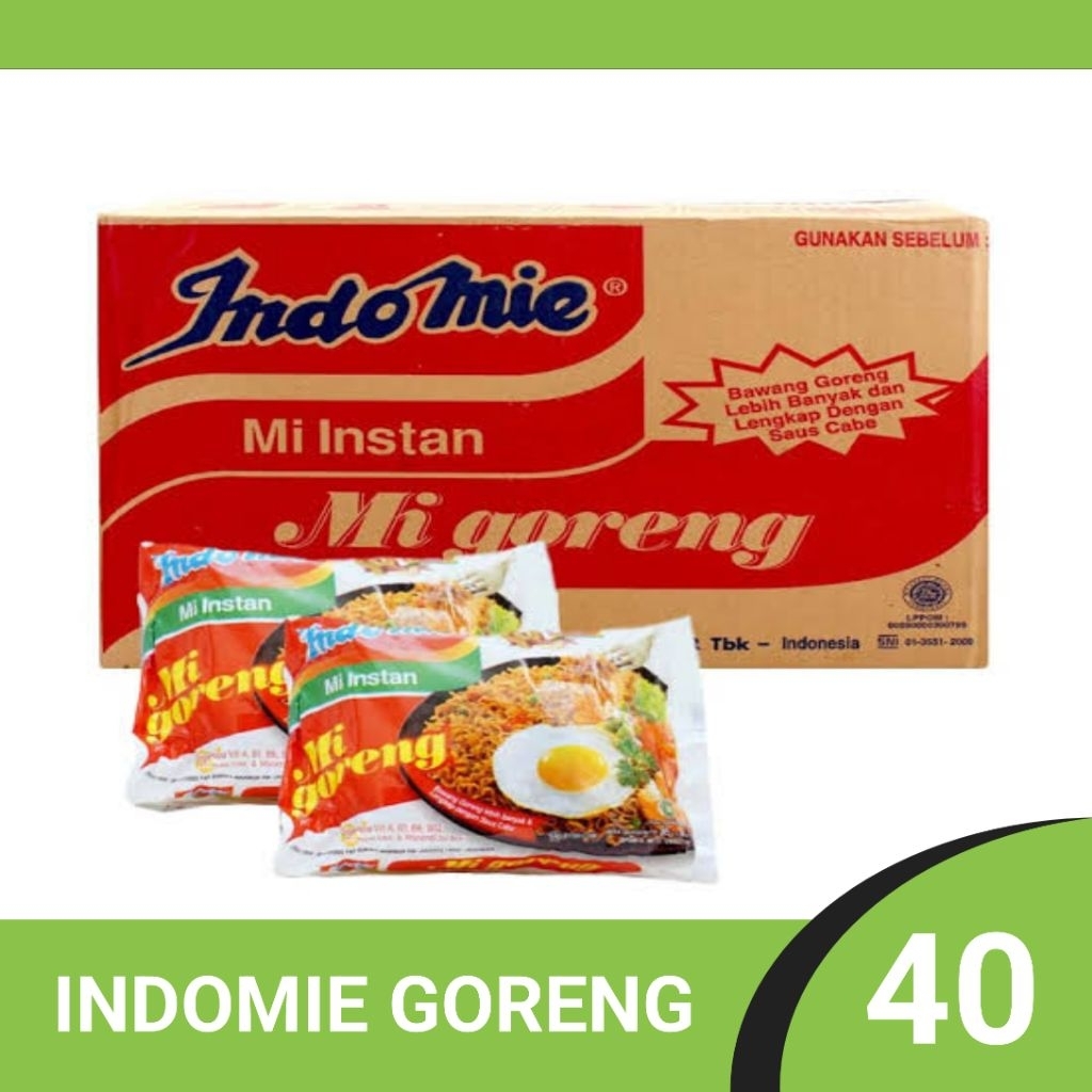 

Orenjuicis - INDOMIE Mie goreng rasa original 1 dus isi 40 pcs