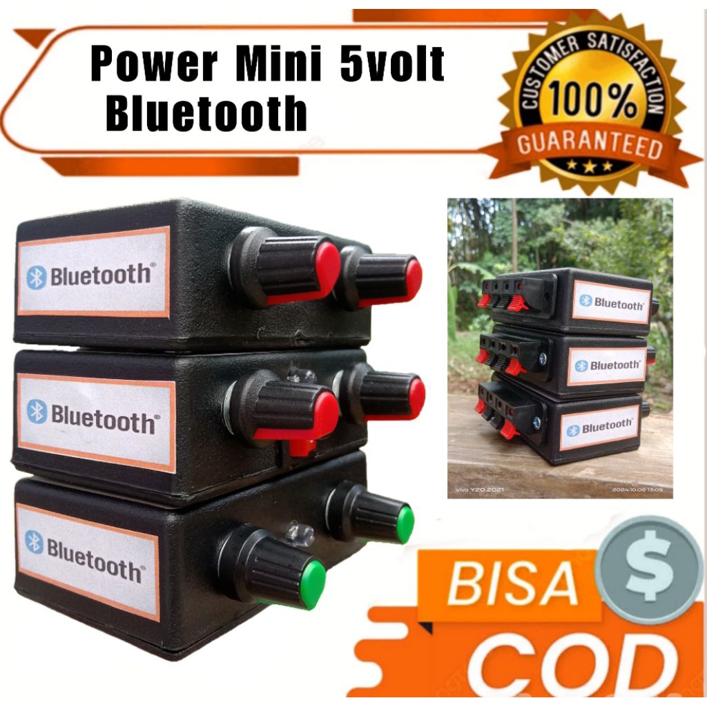 Power Amplifier mini 5volt Bluetooth Stereo