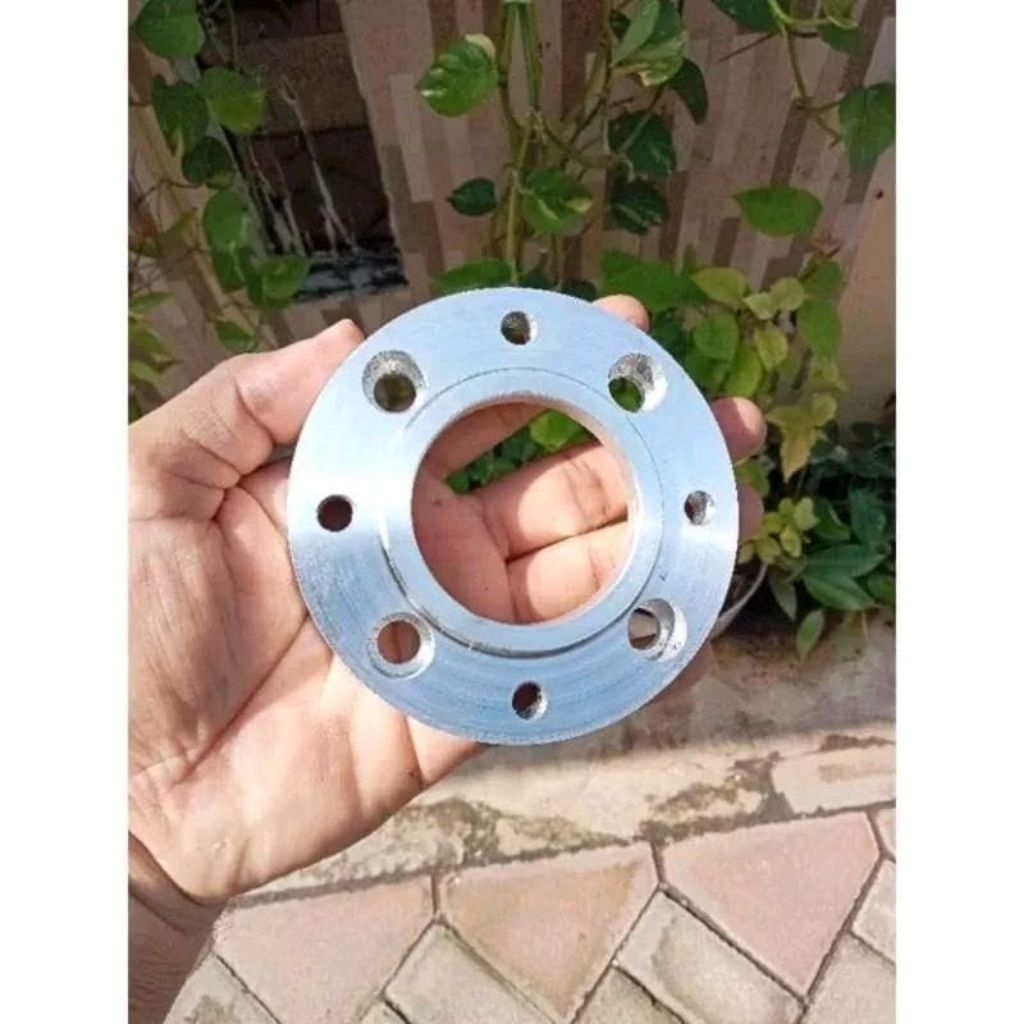 Plendes Adaptor cakram depan piringan datar, pnp Yamaha fiz r, Jupiter, RX king, tromol Supra piring