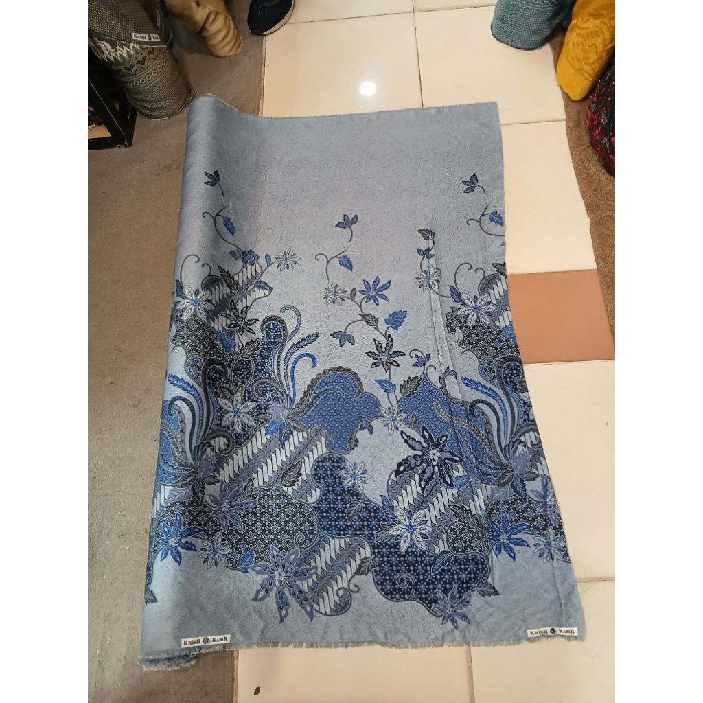 Kain/Bahan batik dobby meteran kwalitas premium//Kain batik dobi meteran