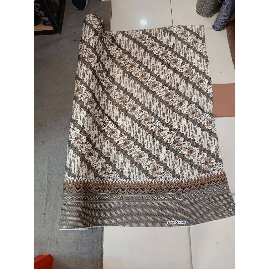 Kain/Bahan batik dobby meteran premium//Bahan batik dobi meteran