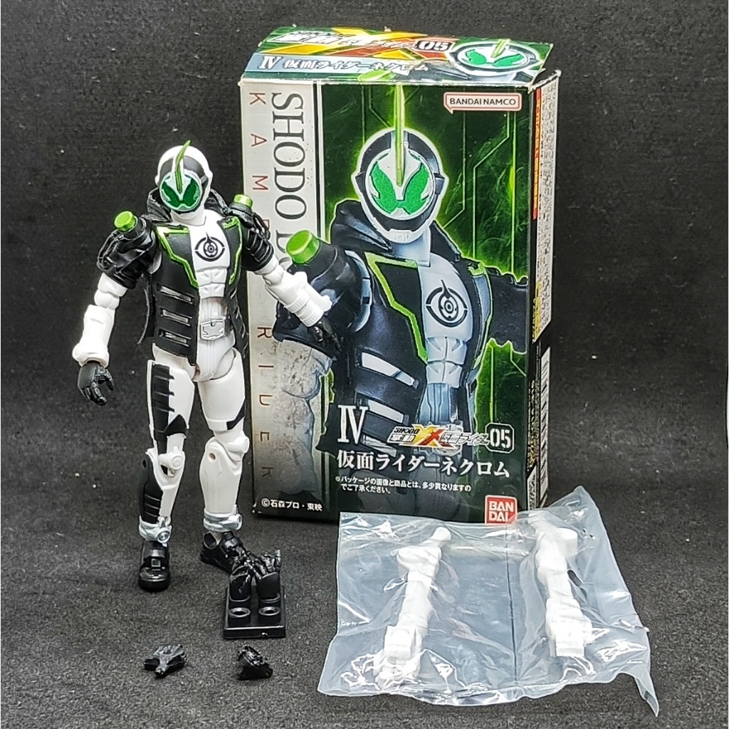 Shodo Kamen Rider Necrom Bandai Action Figure Bukan SHF RKF Gundam