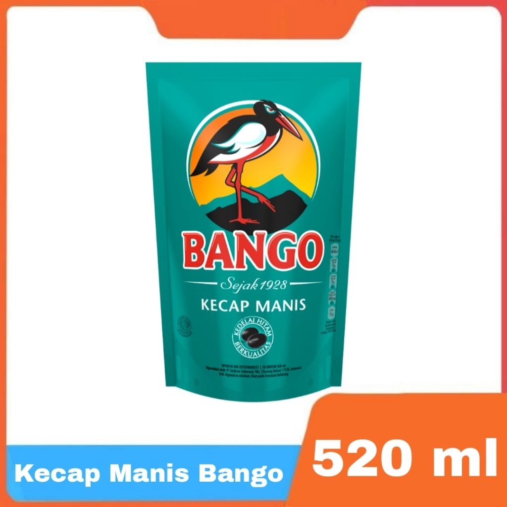 

[TERMURAH] Kecap Manis Bango 520ml (setara 720gr)