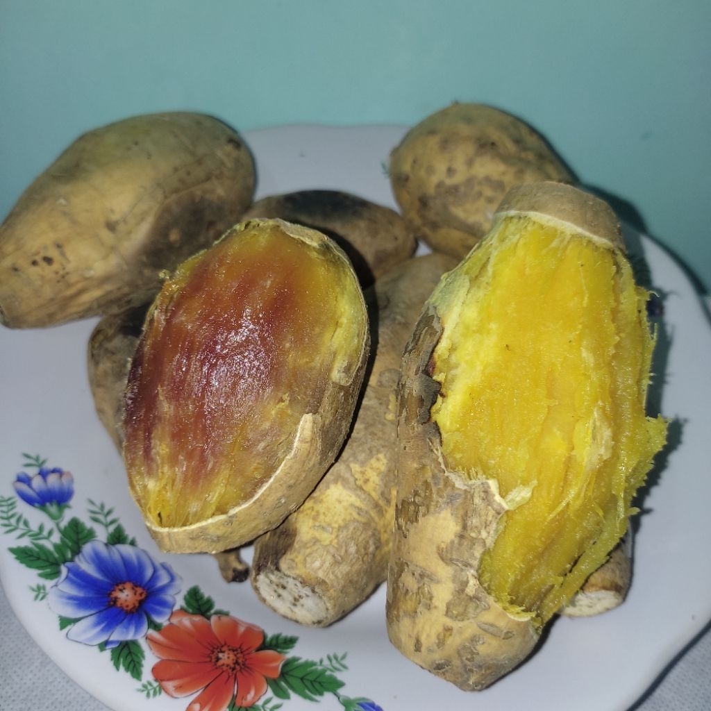 

Ubi Madu Cilembu Oven matang manis cocok untuk camilan sehat