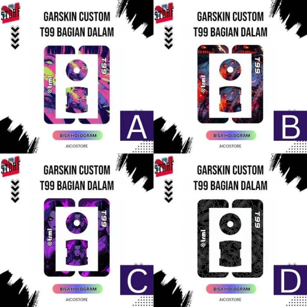 

Protector Body (T99) Motif Bisa Custom