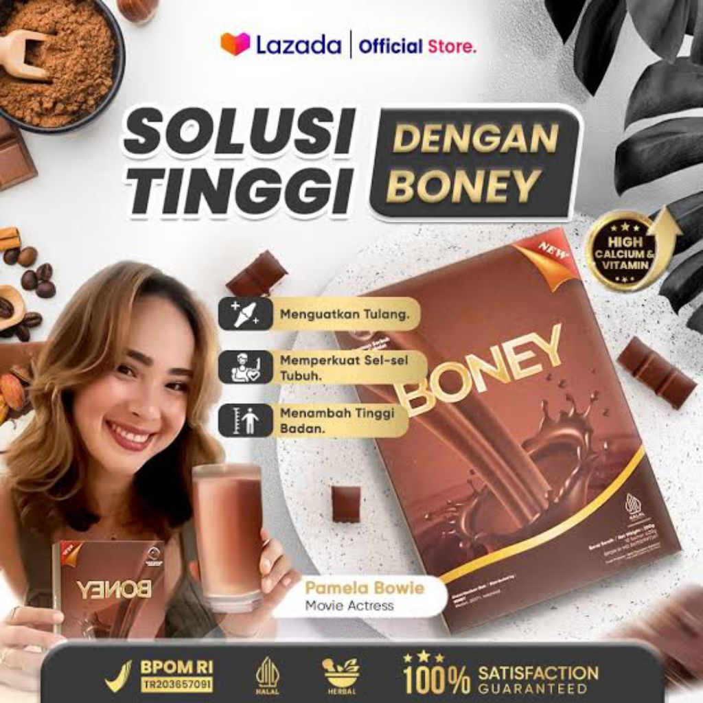 

Susu Boney Susu Peninggi Badan Ampuh 5 cm Dalam 2 Minggu