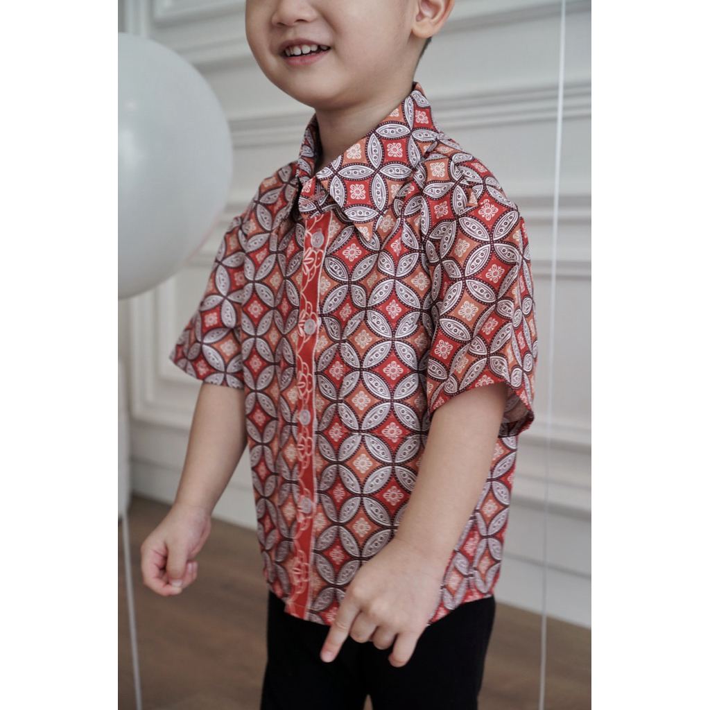 BATIK KEPIK | Gael kemeja batik anak