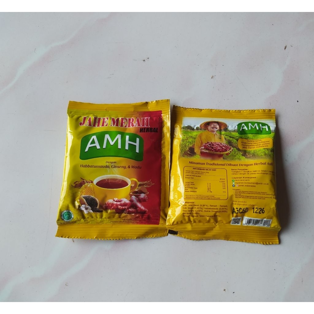 

Jahe Merah AMH Amanah Original Asli