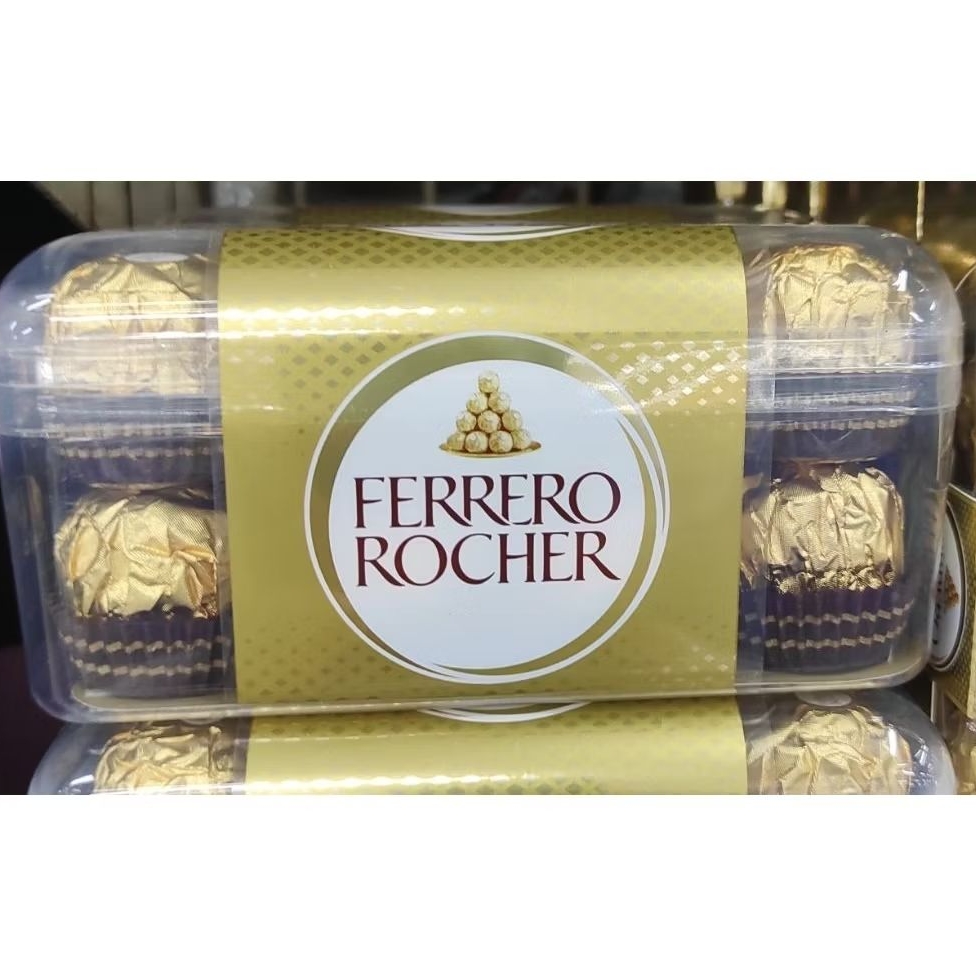 

Ferrero Rocher cokelat import Italia T16 200gr fin