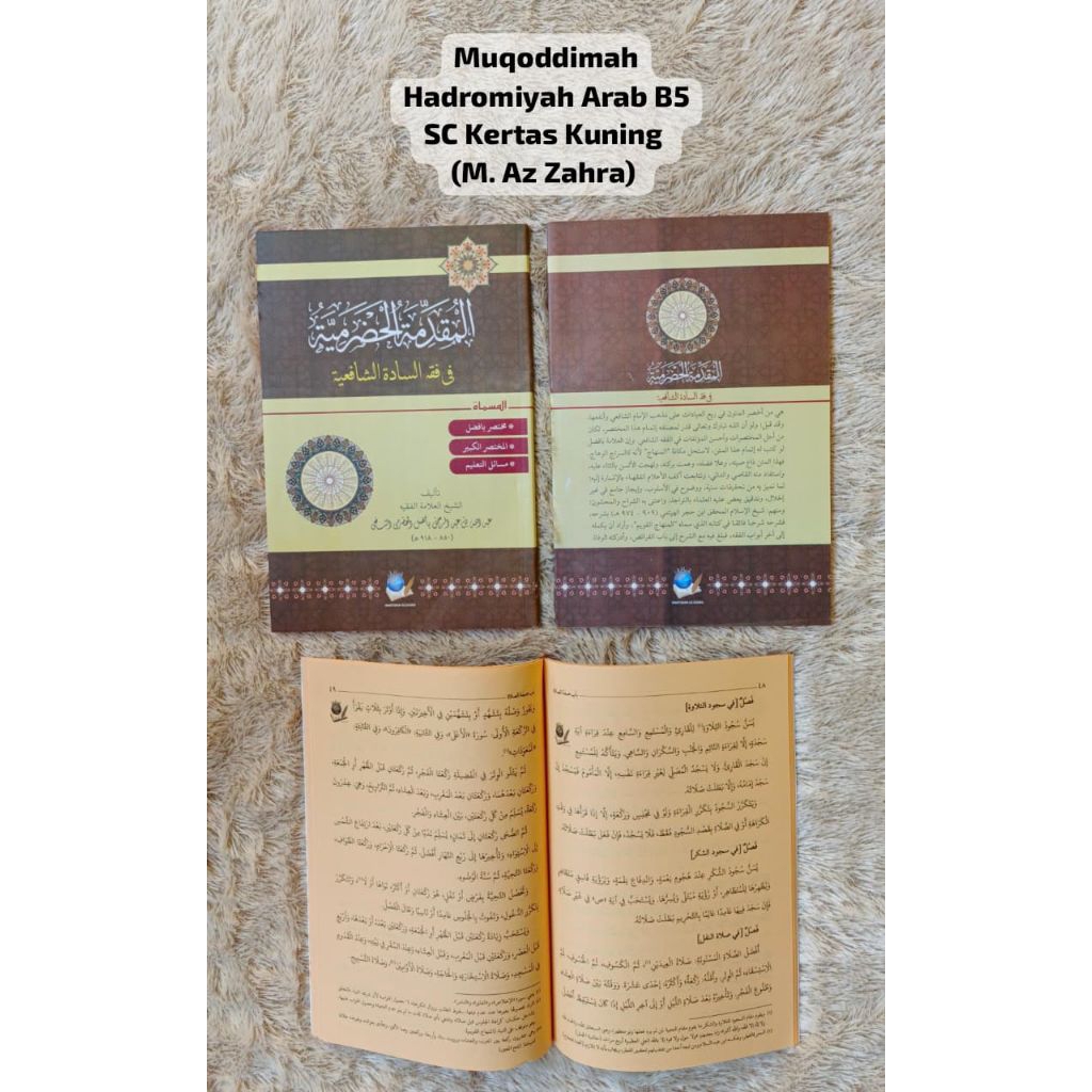 Mas Joko - Muqoddimah Hadromiyah Arab B5 SC Kertas Kuning (M. Az Zahra)