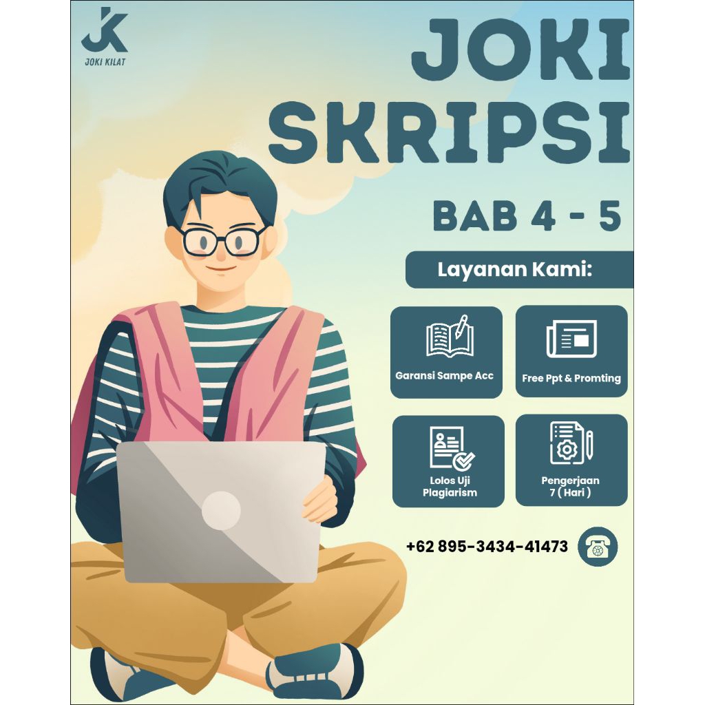 Jasa Bimbingan & Pengerjaan Skripsi BAB 4-5 + Data Beserta Pengolahannya