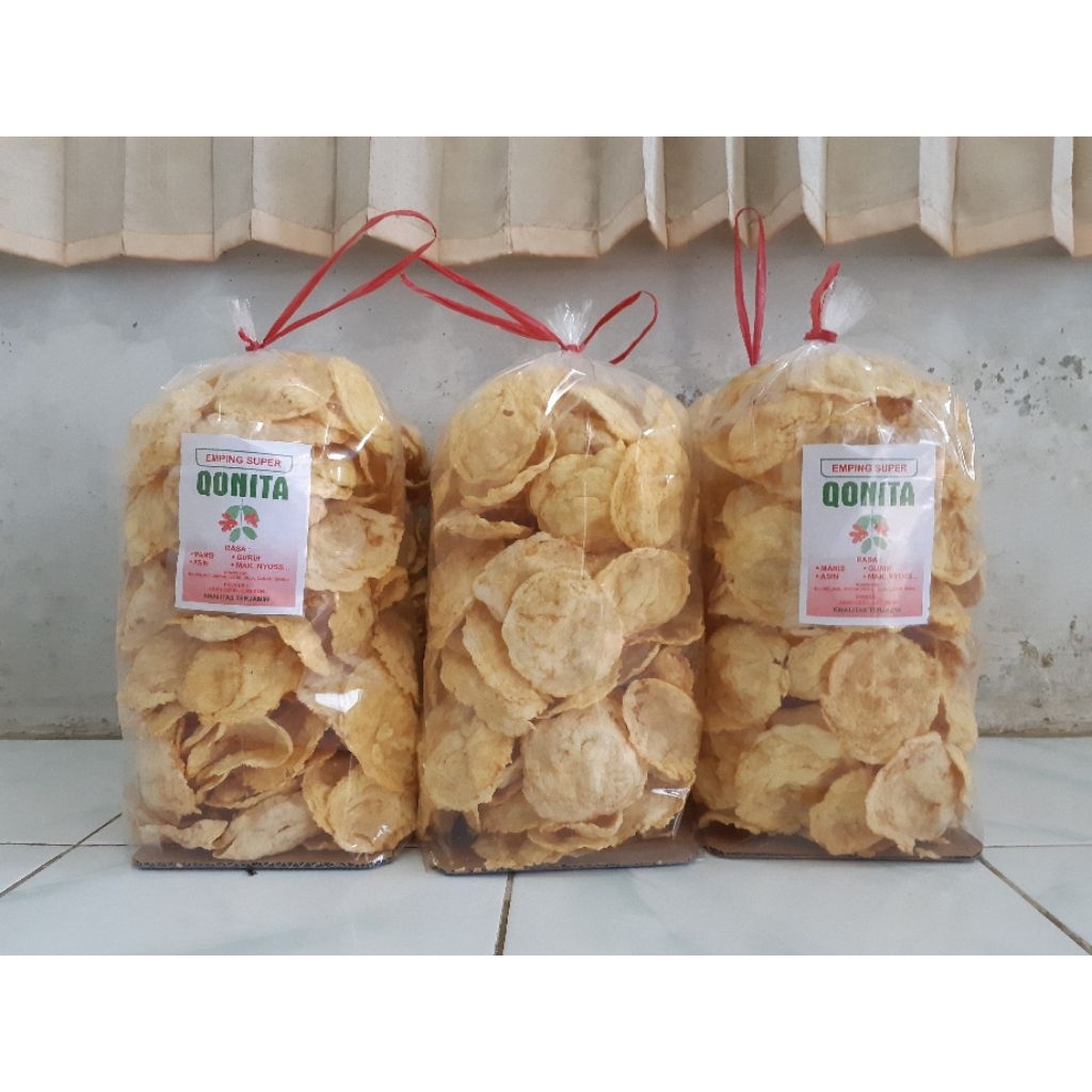 

Krupuk Emping Melinjo Gurih