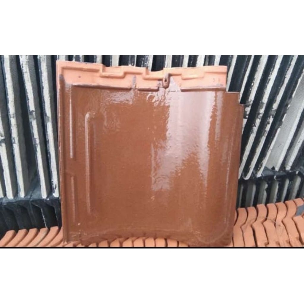 Genteng keramik Kanmuri milenio natural asli