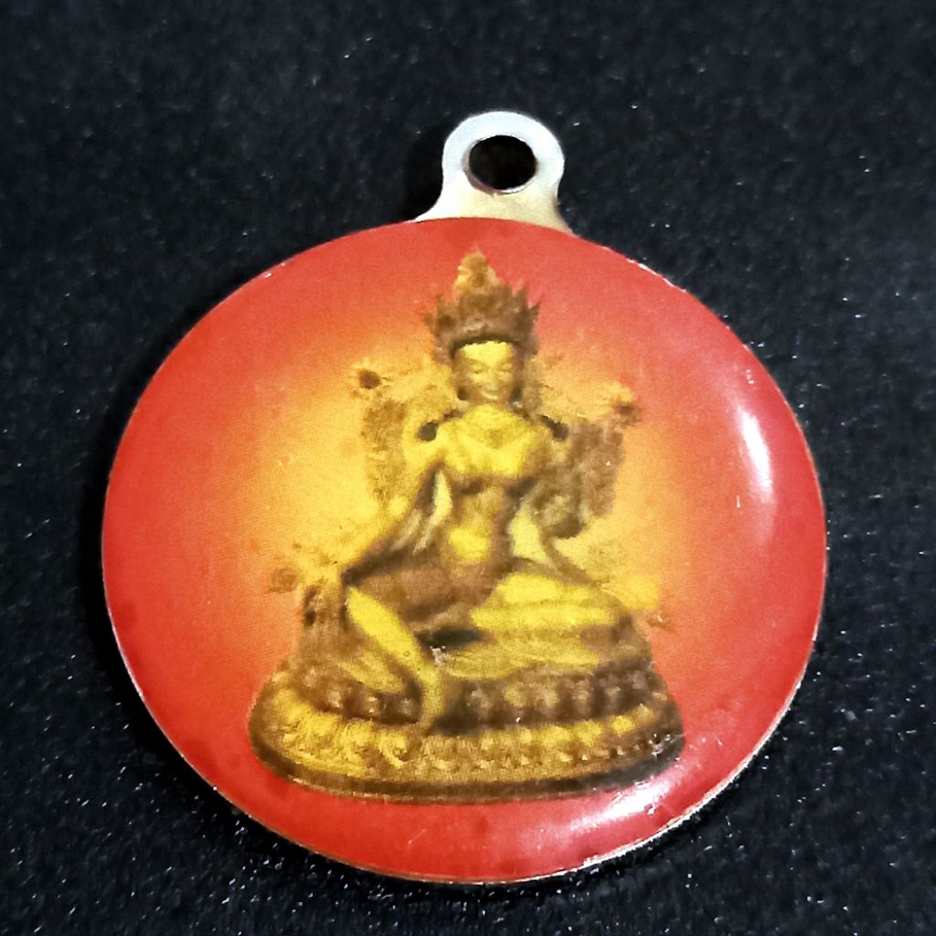 liontin vajra green Tara Hijau