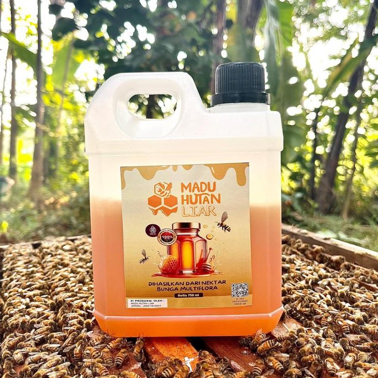

Madu asli 100% multiflora nektar 1kg / madu hutan original madu herbal tanpa campuran