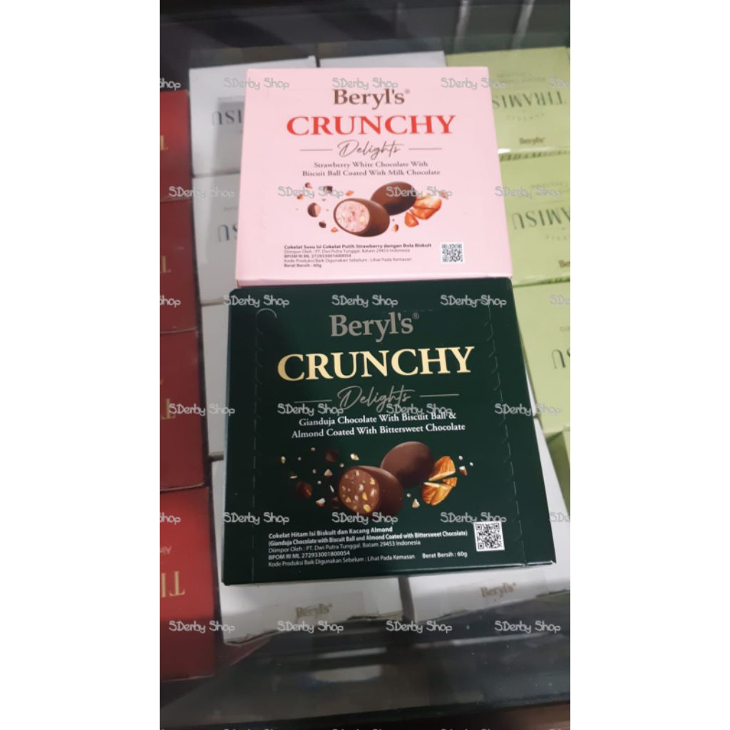 

Beryls Crunchy Delight Pink Dark 60gram