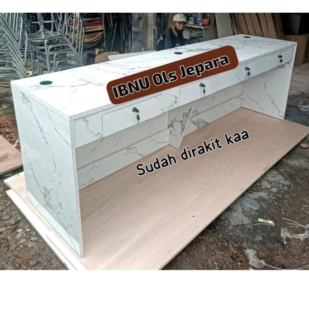 

IBNU desain marmer meja admin kantor