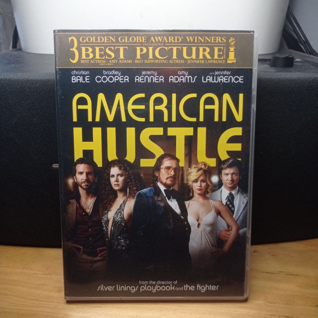 DVD original american hustle teks Indonesia