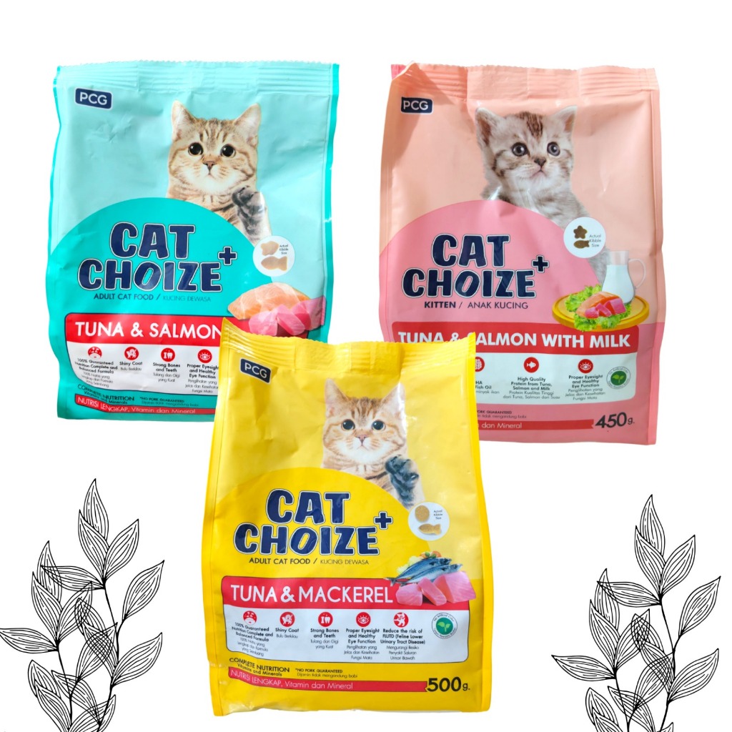 Cat Choize Plus kitten 450gr & dewasa 500gr BISA INSTAN
