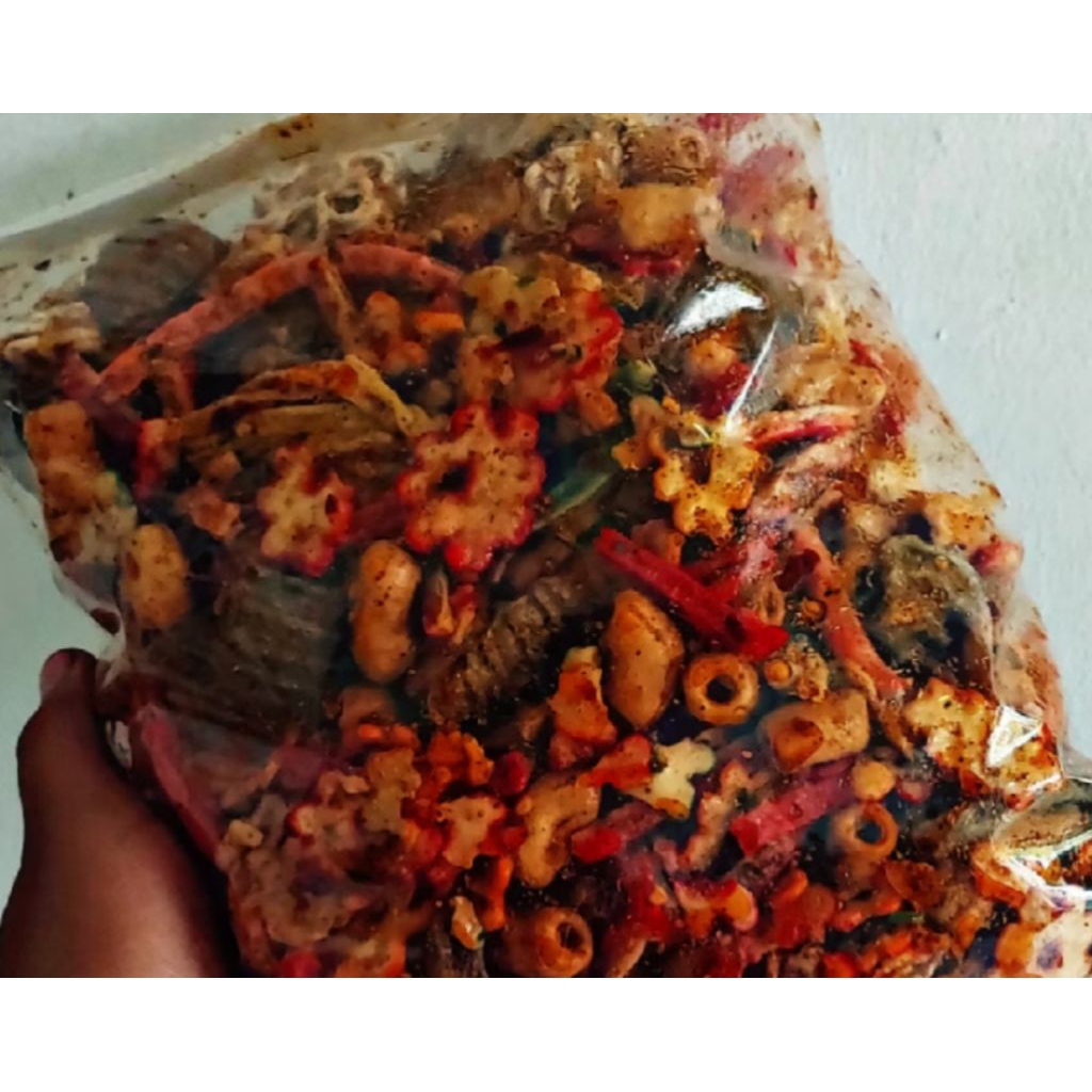 

kerupuk seblak kering seuuhah