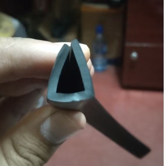 Karet Lis U untuk kaca 8mm