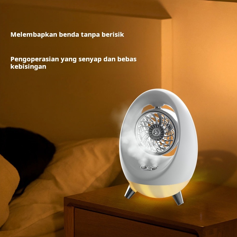 KIPAS GANDA UAP SEMPROT KIPAS ANGIN PENDINGIN RUANGAN AC PORTABLE KIPAS ANGIN PENDINGIN SPRAY AIR CO