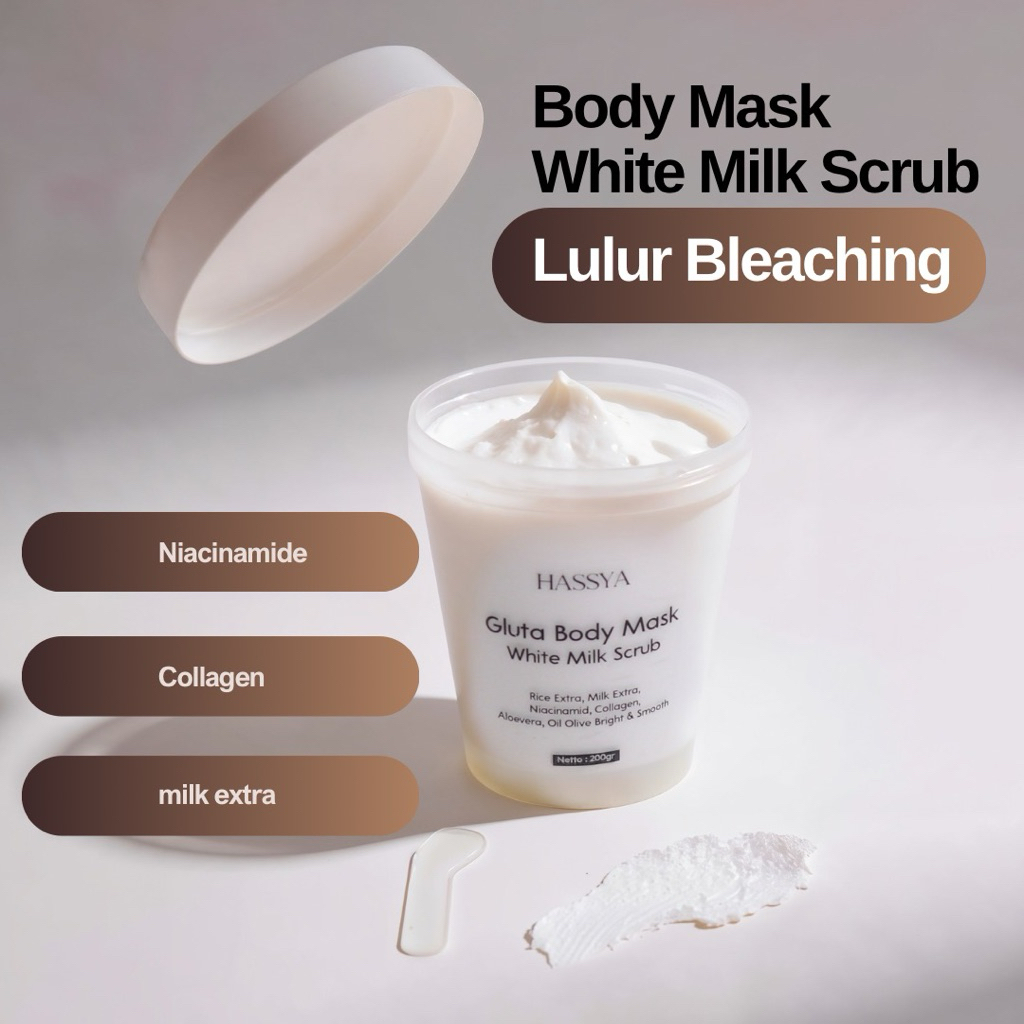 LULUR PEMUTIH BADAN / LULUR BLEACHING / SCRUB BADAN