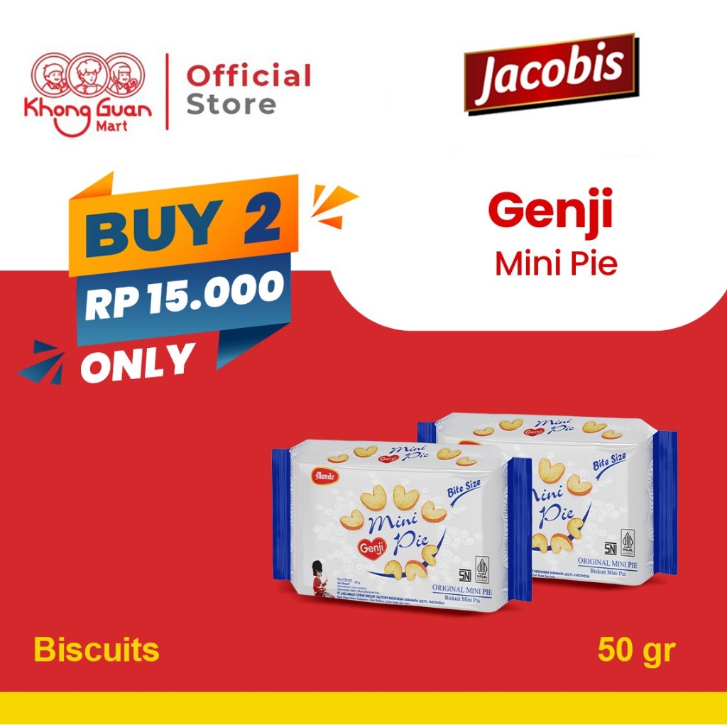 

B2 ONLY 15K MONDE Genji Mini Pie Pack 50 Gram