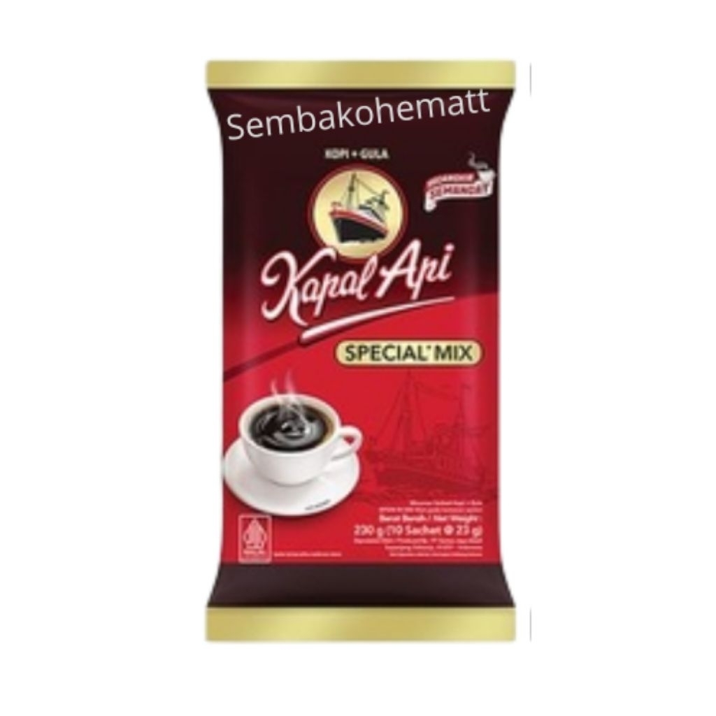 

Kapal Api Mix Kopi Bubuk Instan Special 10x23gr