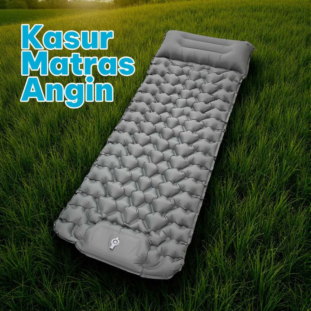 Kasur Matras Angin Camping Matras Kasur Angin Sleeping Bag Inflatable Bed Rhombus Sleeping Bag