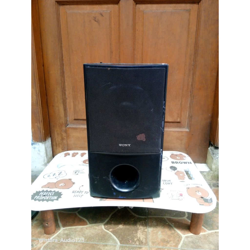 Subwoofer pasif bekas home theater Sony