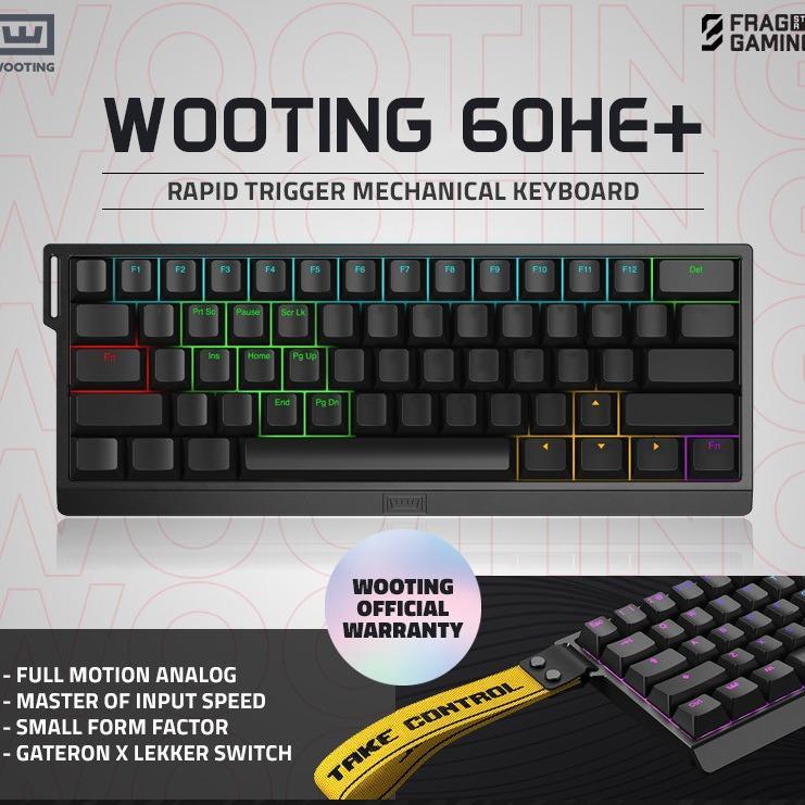 Wooting 60HE+ Rapid Trigger Mechanical Keyboard Wooting