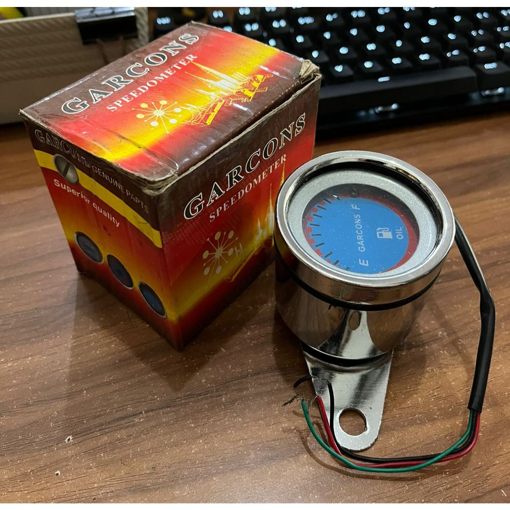 Indikator Bensin Digital Garcons/ Bensin Led Motor / Indikator Bensin Motor