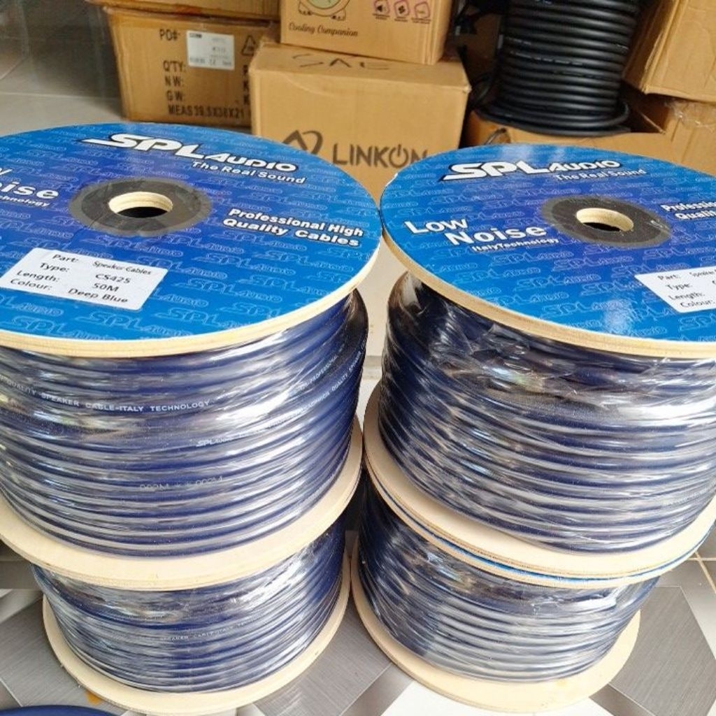 Kabel Speaker 4x2.5 SPL Audio panjang 10 Meter